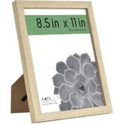 Wholesale - 12pk 8.5X11" NATURAL WOODGRAIN FRAME C/P 1, UPC: 044021639573
